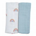 Swaddle – 2 Pack – Rainbow (primary)