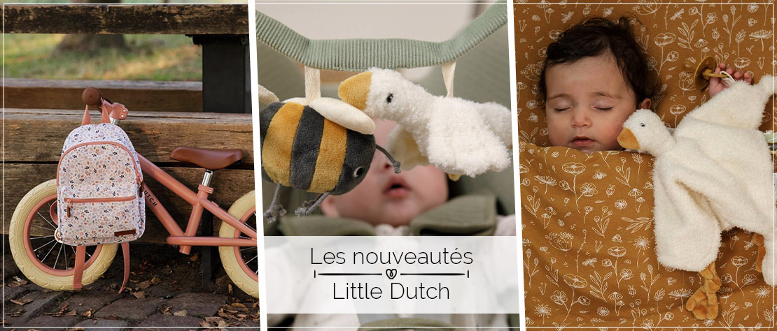 Attache-jouet Little Loops bleu – Pepipane Babystore